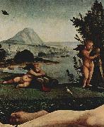 Piero di Cosimo Venus, Mars und Amor France oil painting artist